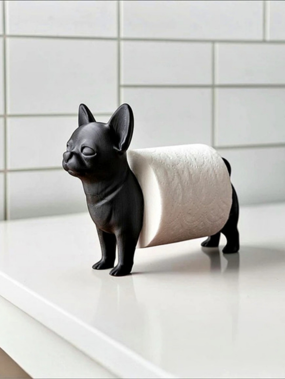 Chihuahua Toilet Paper Holder